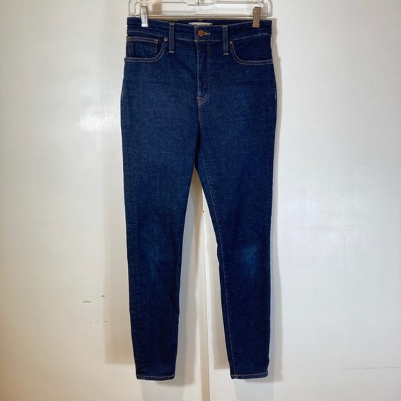 Madewell Denim - Madewell Women's Skinny Jeans - Dark Blue